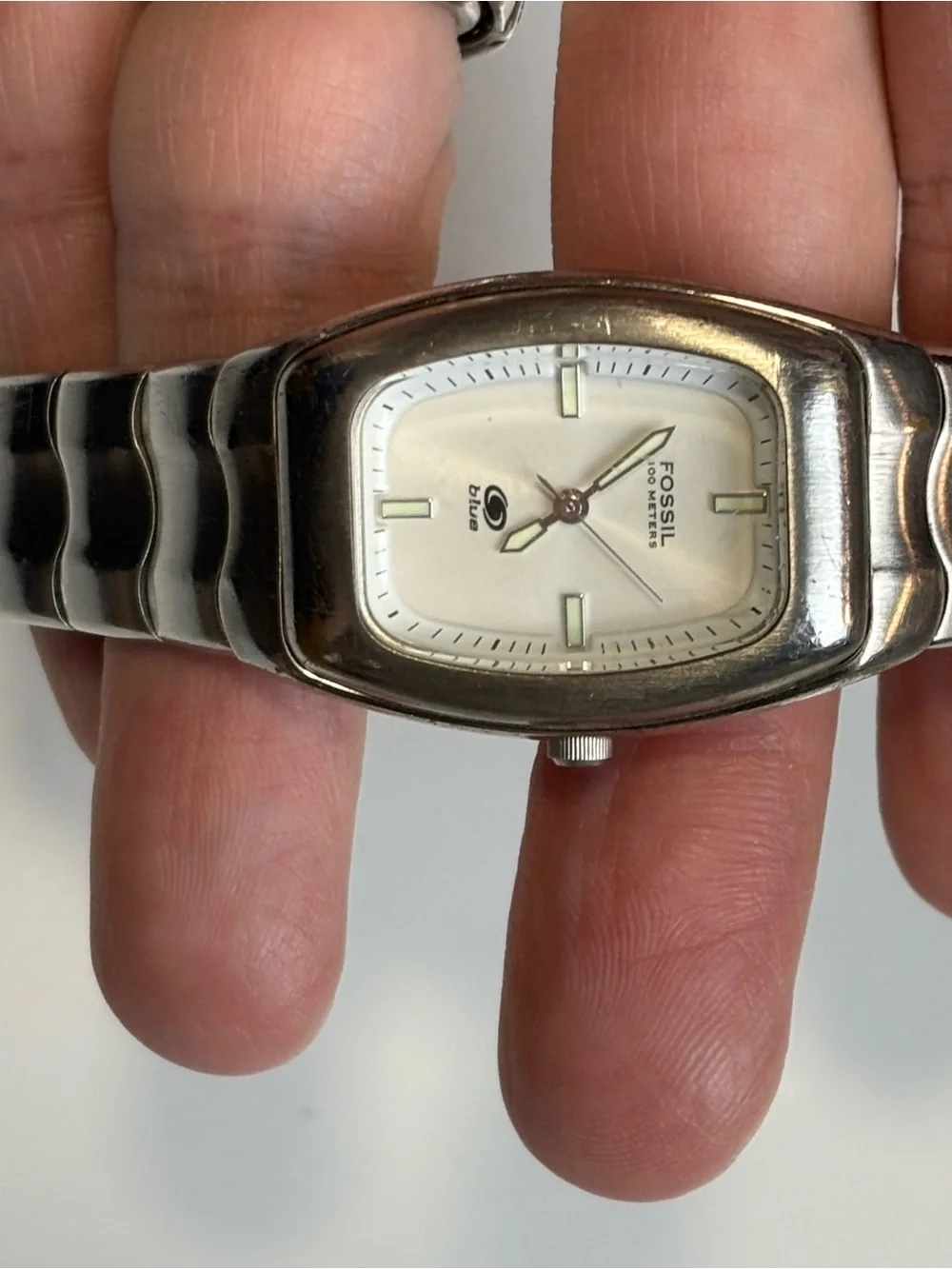 Fossil Blue 100‎ meters AM 3344 watch